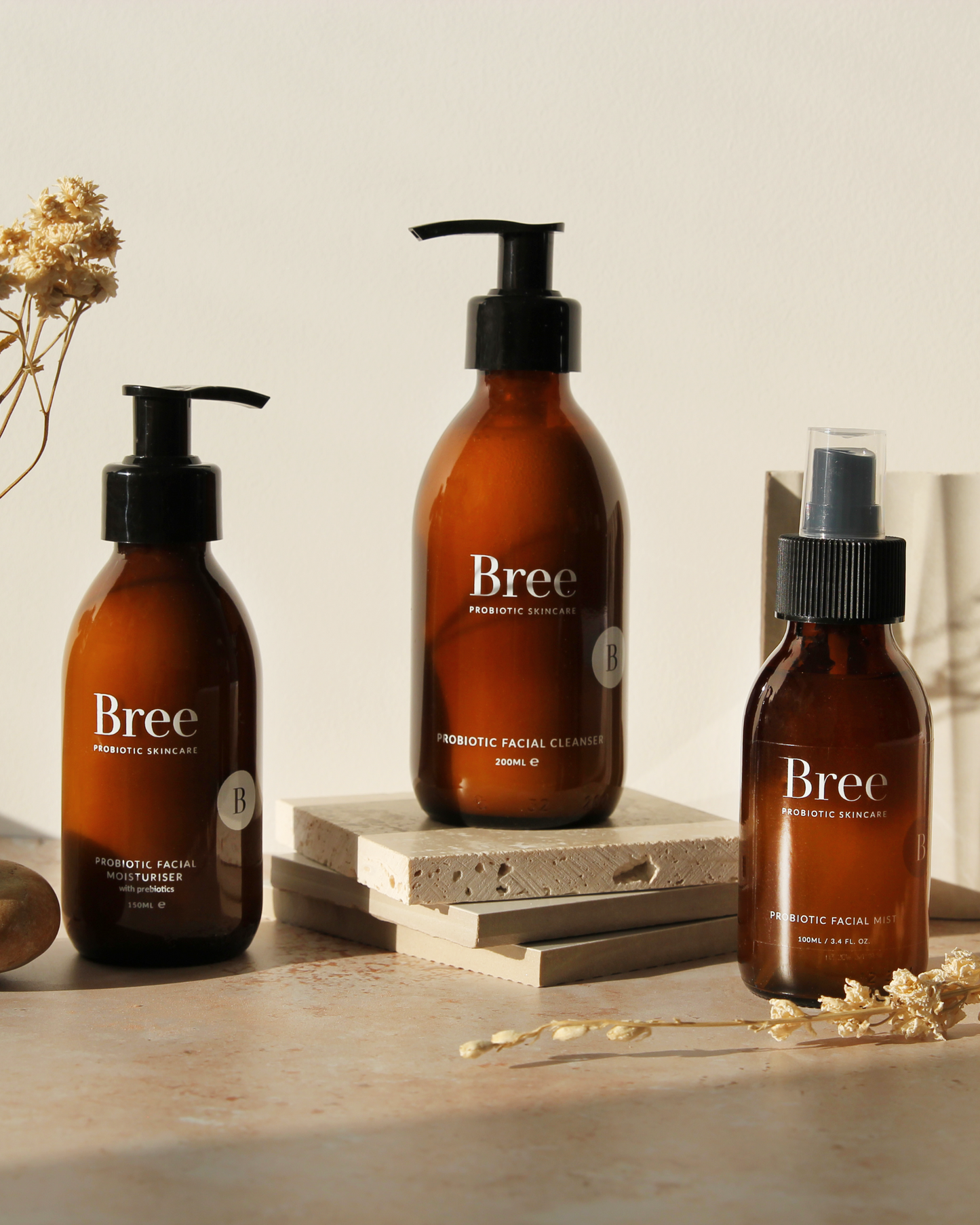 Probiotic Vegan Facial Skincare Set