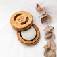 Bree Probiotic Jojoba Conditioner Bar In wooden soap dish